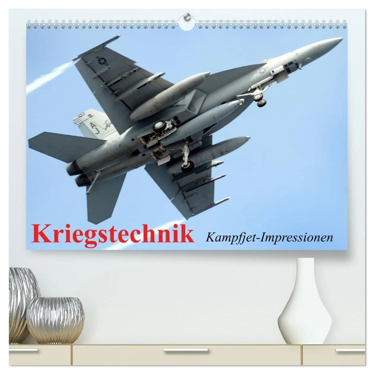 Cover: 9783516041361 | Kriegstechnik. Kampfjet-Impressionen (hochwertiger Premium...