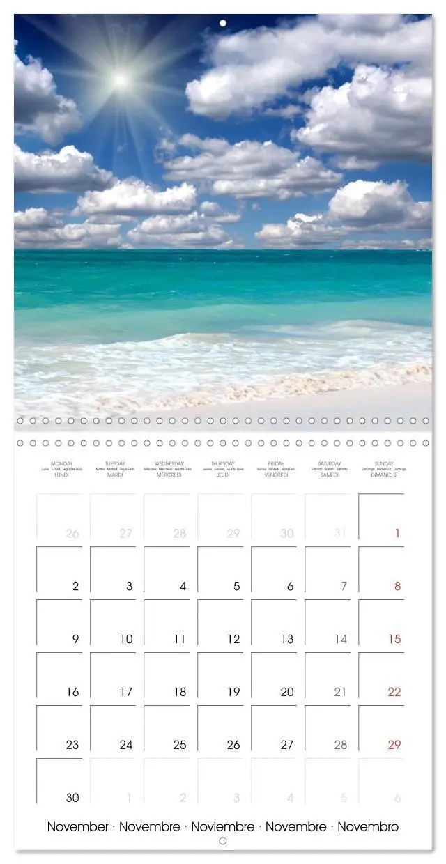 Bild: 9783516591361 | Maldives - Sun, water and beach (Wall Calendar 2026 12 × 12 Inch)...