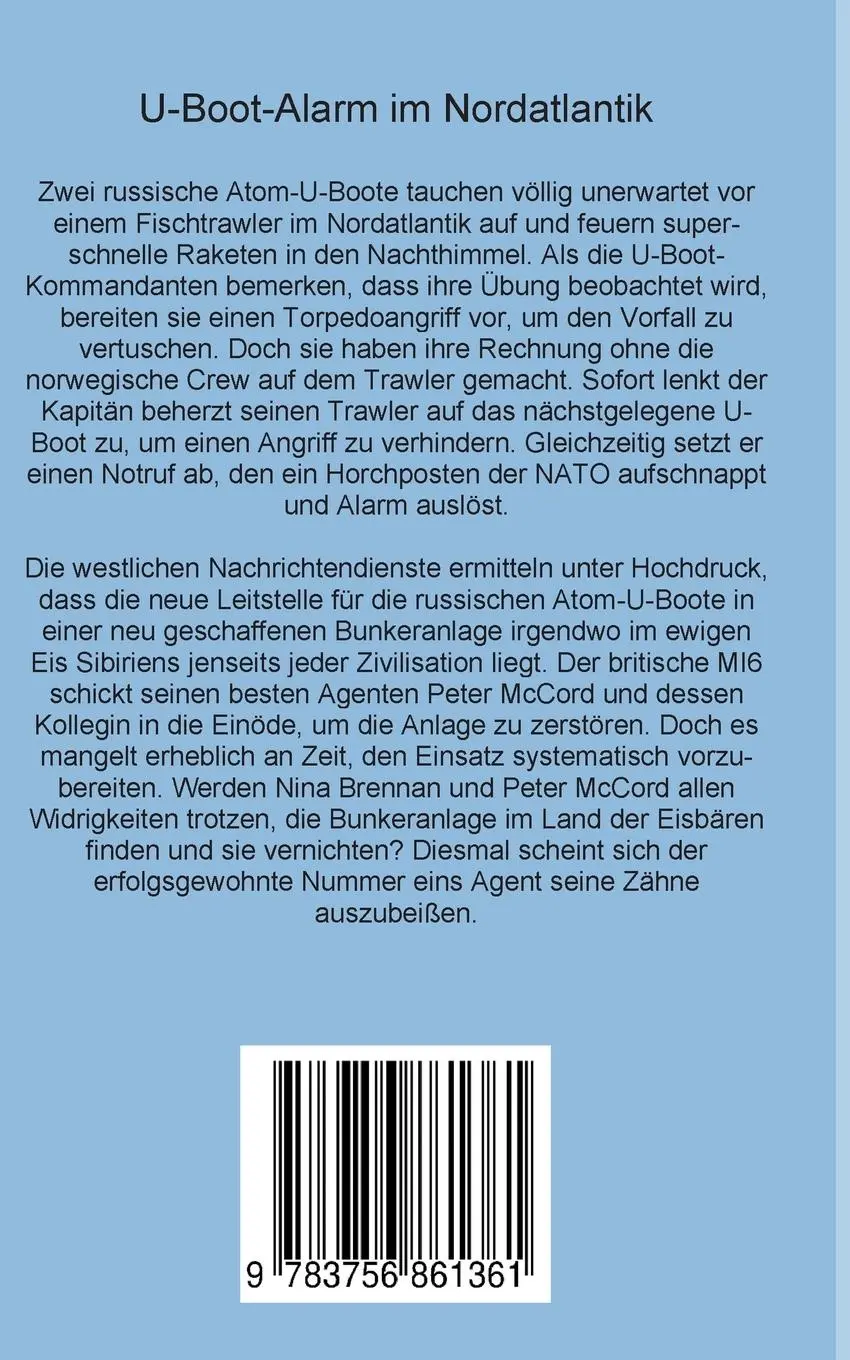 Rückseite: 9783756861361 | U-Boot-Alarm im Nordatlantik | Axel Fischer | Taschenbuch | Paperback