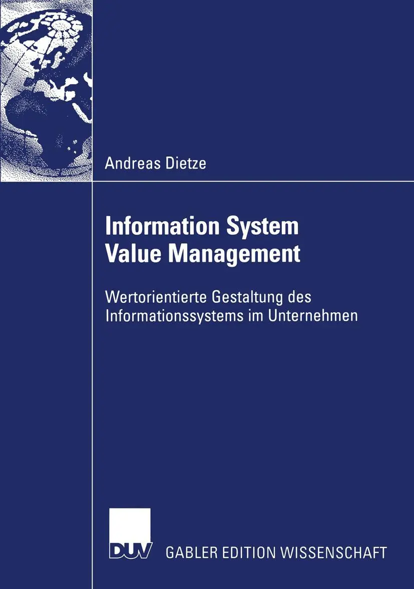 Cover: 9783824481361 | Information System Value Management | Andreas Dietze | Taschenbuch