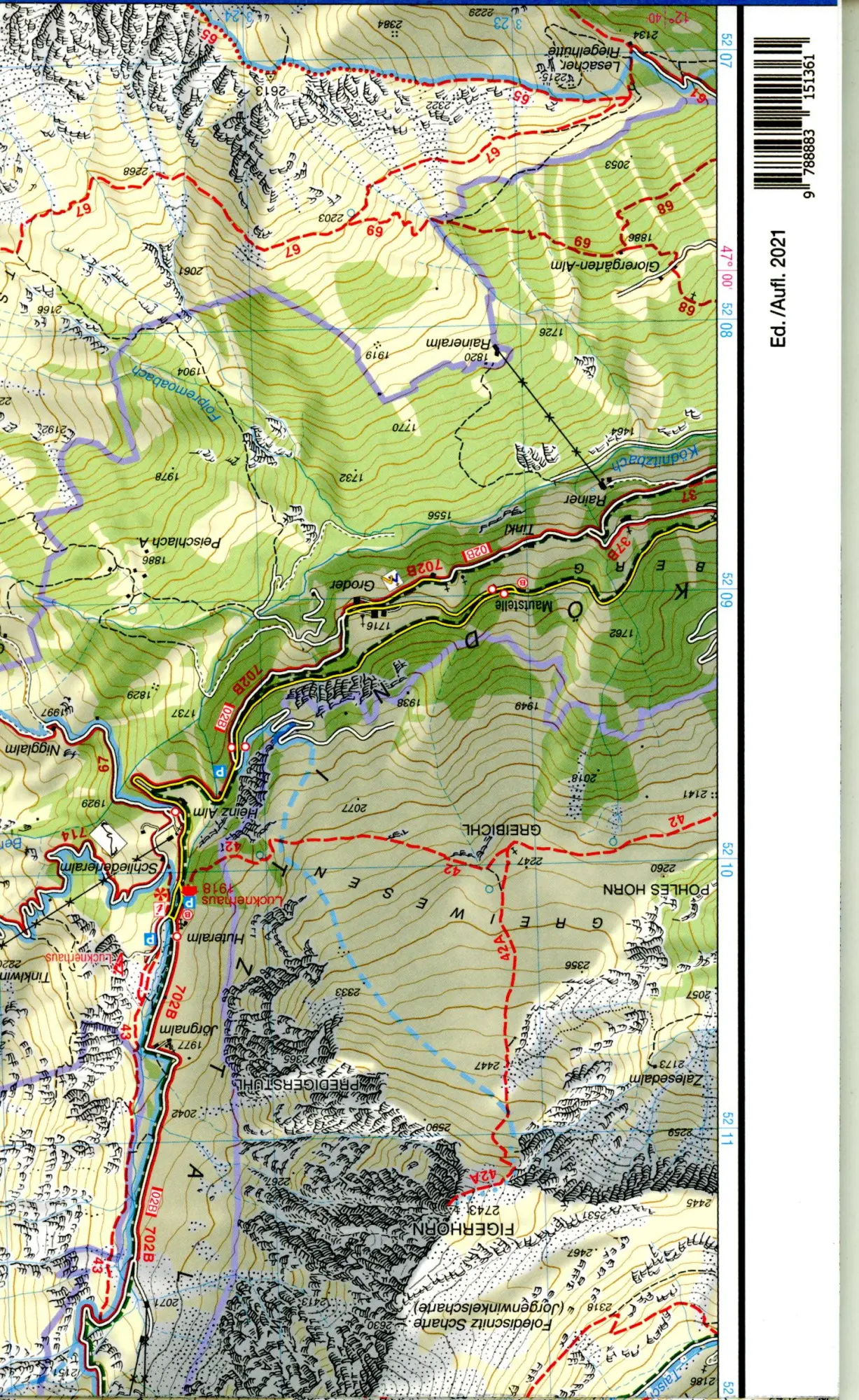 Bild: 9788883151361 | Sonnblick-Großglockner-Heiligenblut 1:25 000 | (Land-)Karte | 2021