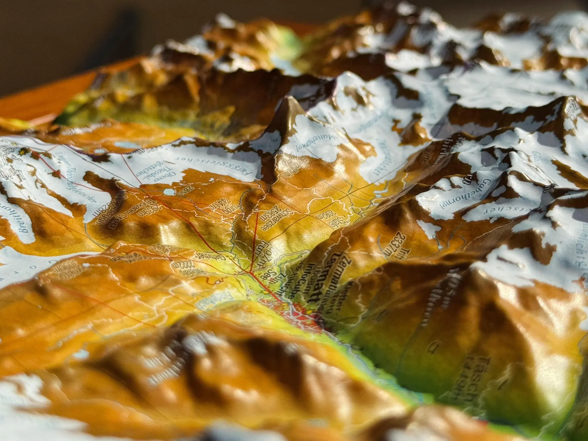 Bild: 4251405901461 | Relief Matterhornregion klein 1:150.000 | André Markgraf (u. a.)