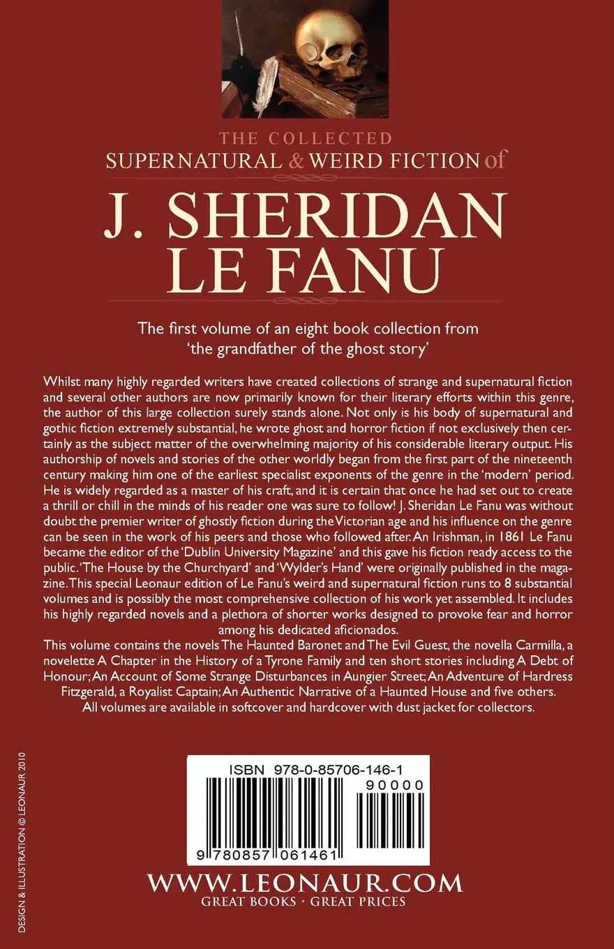 Rückseite: 9780857061461 | The Collected Supernatural and Weird Fiction of J. Sheridan Le Fanu