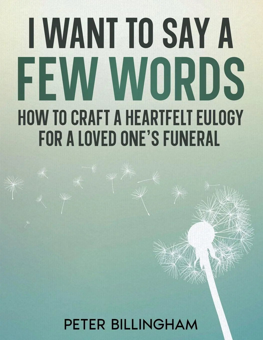 Cover: 9781913911461 | I Want to Say a Few Words | Peter Billingham | Taschenbuch | Englisch