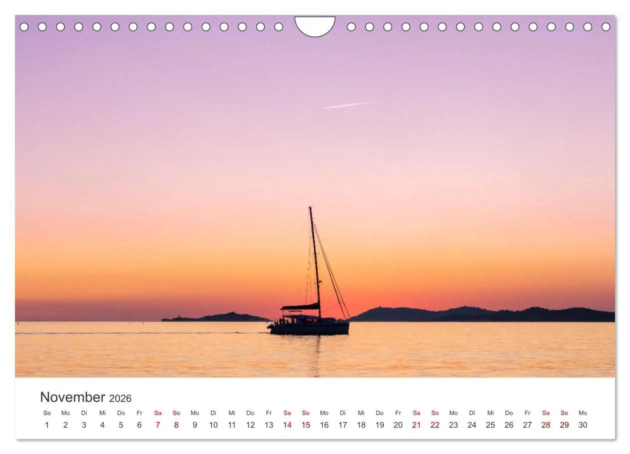 Bild: 9783457561461 | Segeln - Die Freiheit genießen. (Wandkalender 2026 DIN A4 quer),...