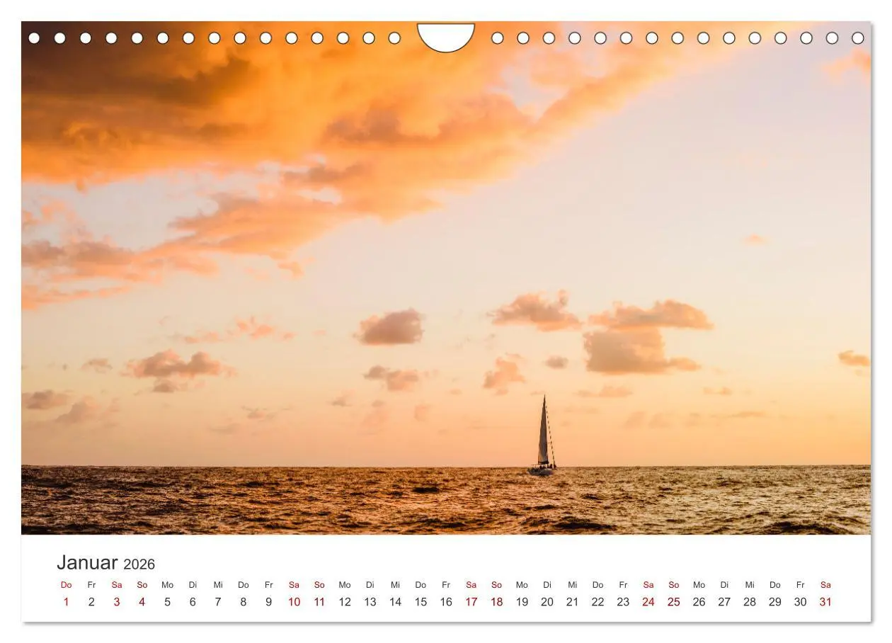 Bild: 9783457561461 | Segeln - Die Freiheit genießen. (Wandkalender 2026 DIN A4 quer),...