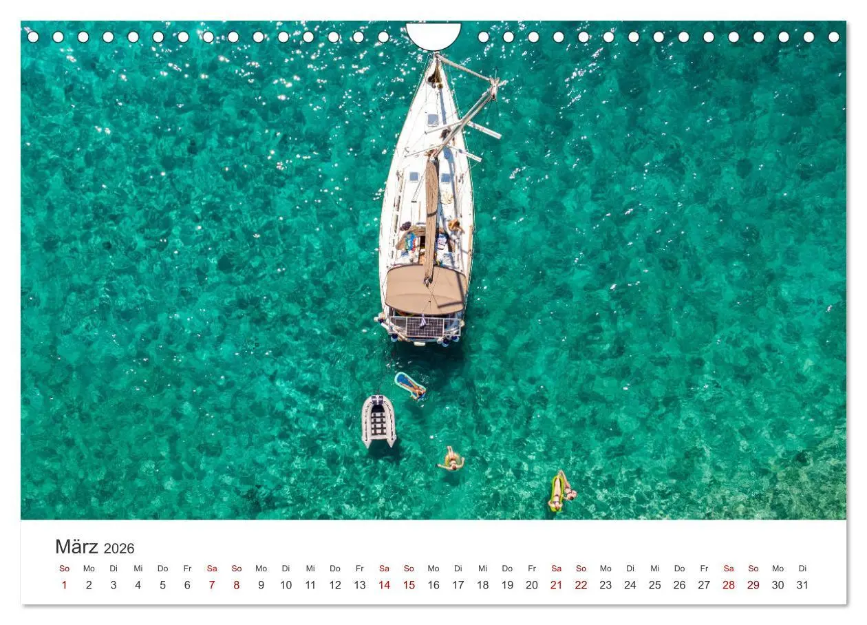 Bild: 9783457561461 | Segeln - Die Freiheit genießen. (Wandkalender 2026 DIN A4 quer),...