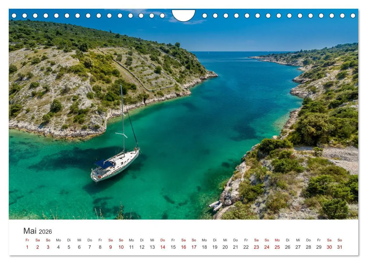 Bild: 9783457561461 | Segeln - Die Freiheit genießen. (Wandkalender 2026 DIN A4 quer),...