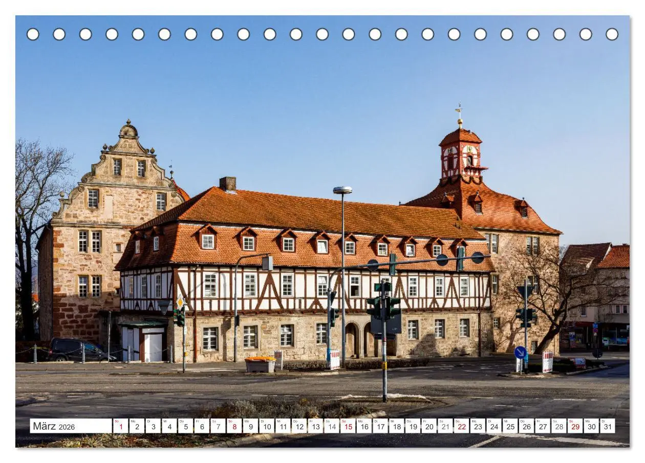 Bild: 9783457631461 | Werrastadt Eschwege (Tischkalender 2026 DIN A5 quer), CALVENDO...
