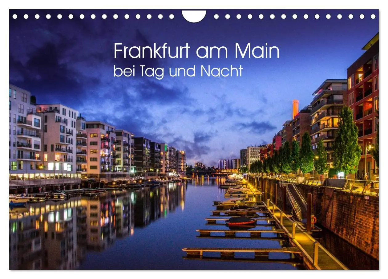 Cover: 9783516031461 | Frankfurt am Main bei Tag und Nacht (Wandkalender 2026 DIN A4...