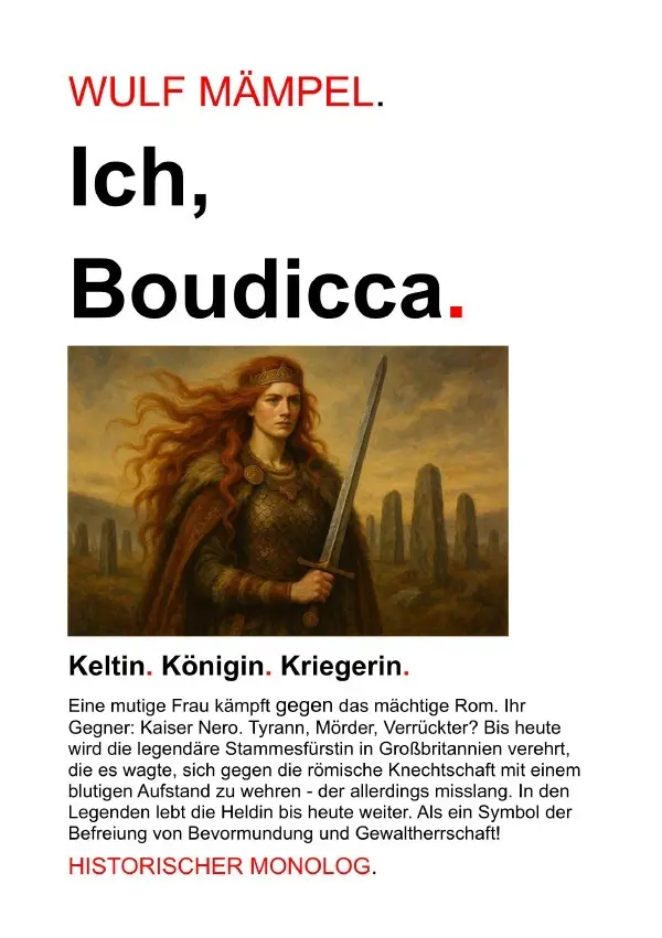 Cover: 9783565091461 | Ich, Boudicca. | Keltin. Königin. Kriegerin. DE | Wulf Mämpel | Buch