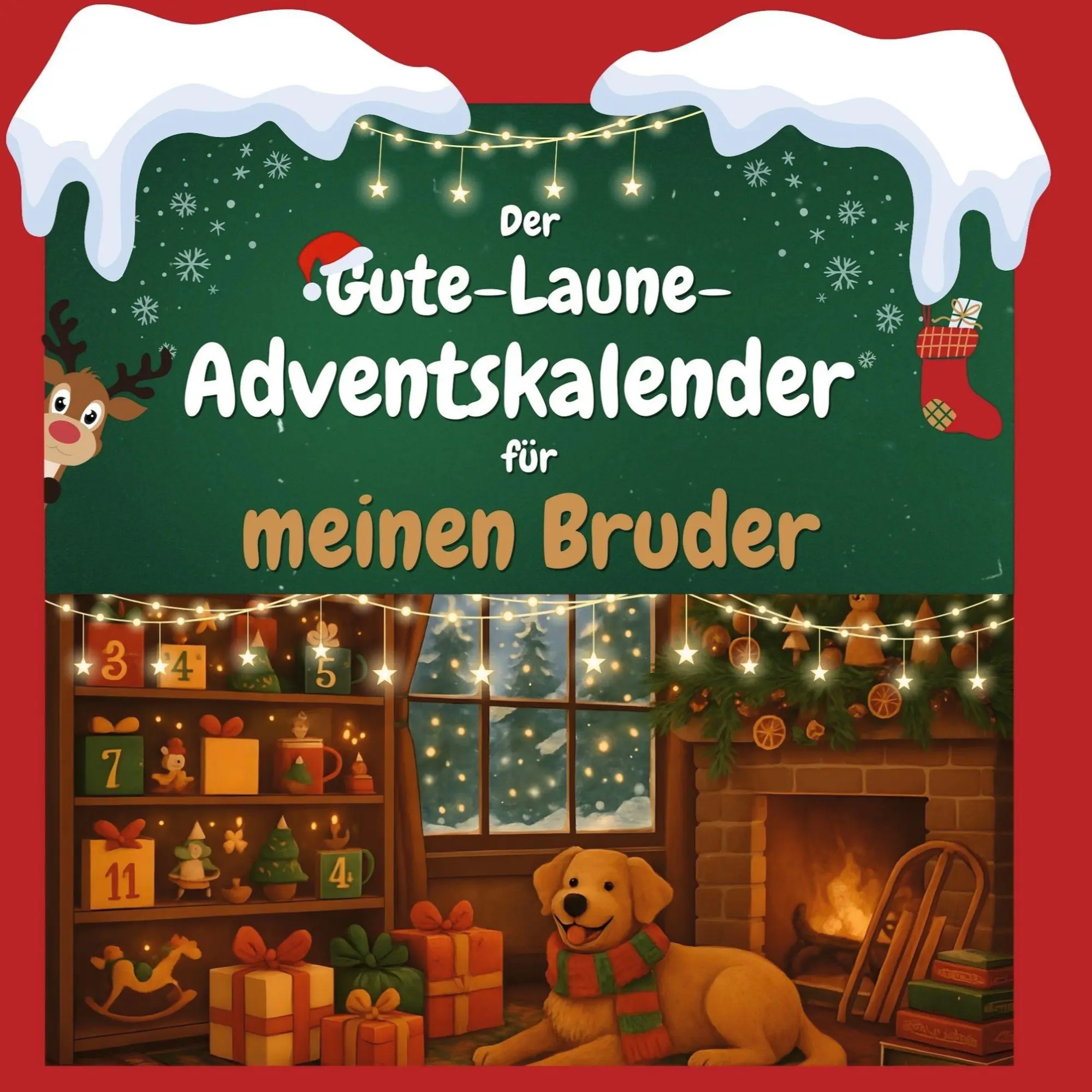 Cover: 9783695301461 | Der Gute-Laune-Adventskalender für meinen Bruder | Charlotte Hofmann
