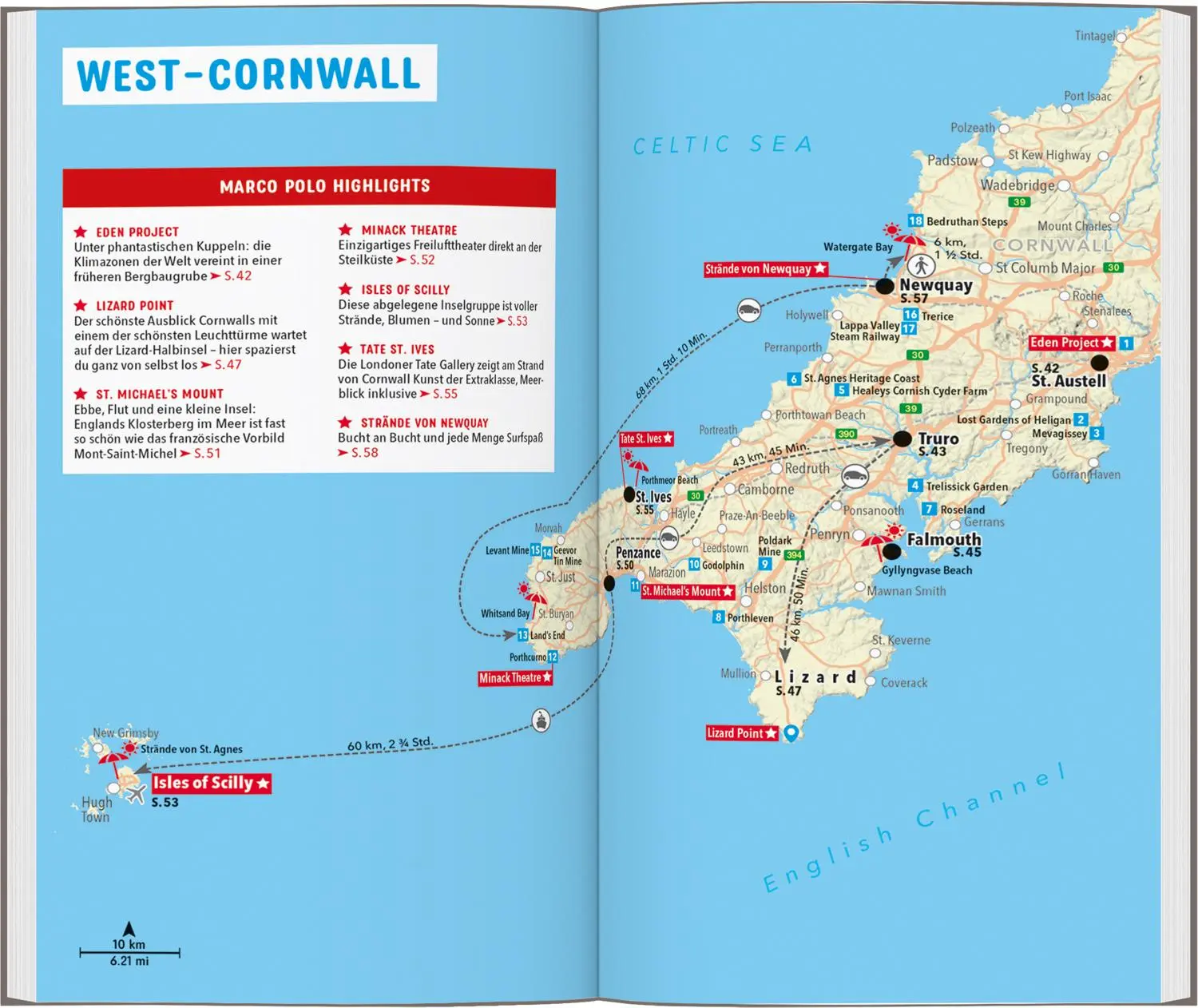 Bild: 9783829731461 | MARCO POLO Reiseführer Cornwall &amp; Devon | Michael Pohl | Taschenbuch