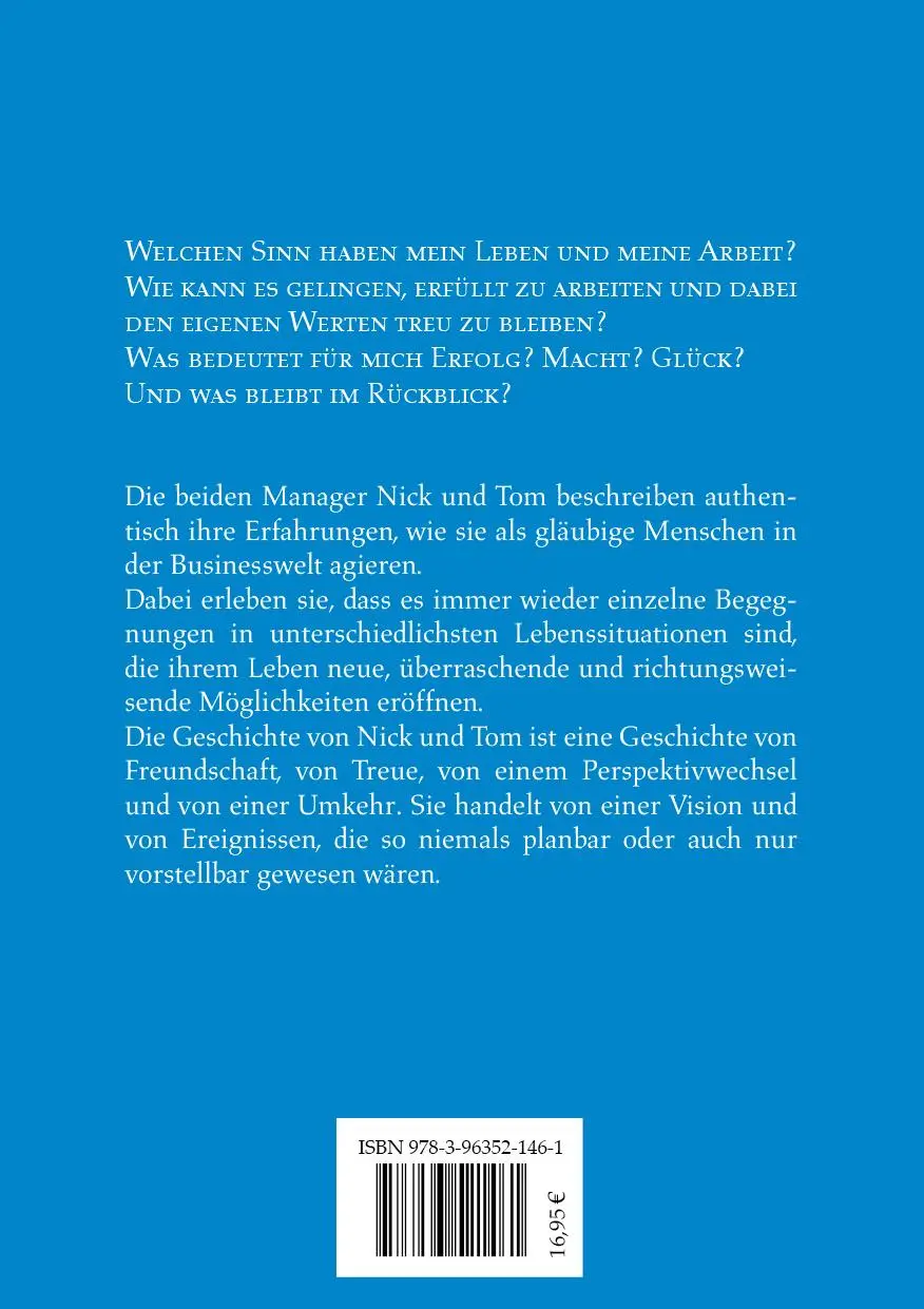 Rückseite: 9783963521461 | Erfolg Macht Glücklich? | Erfahrungen zweier Manager | Seidel (u. a.)