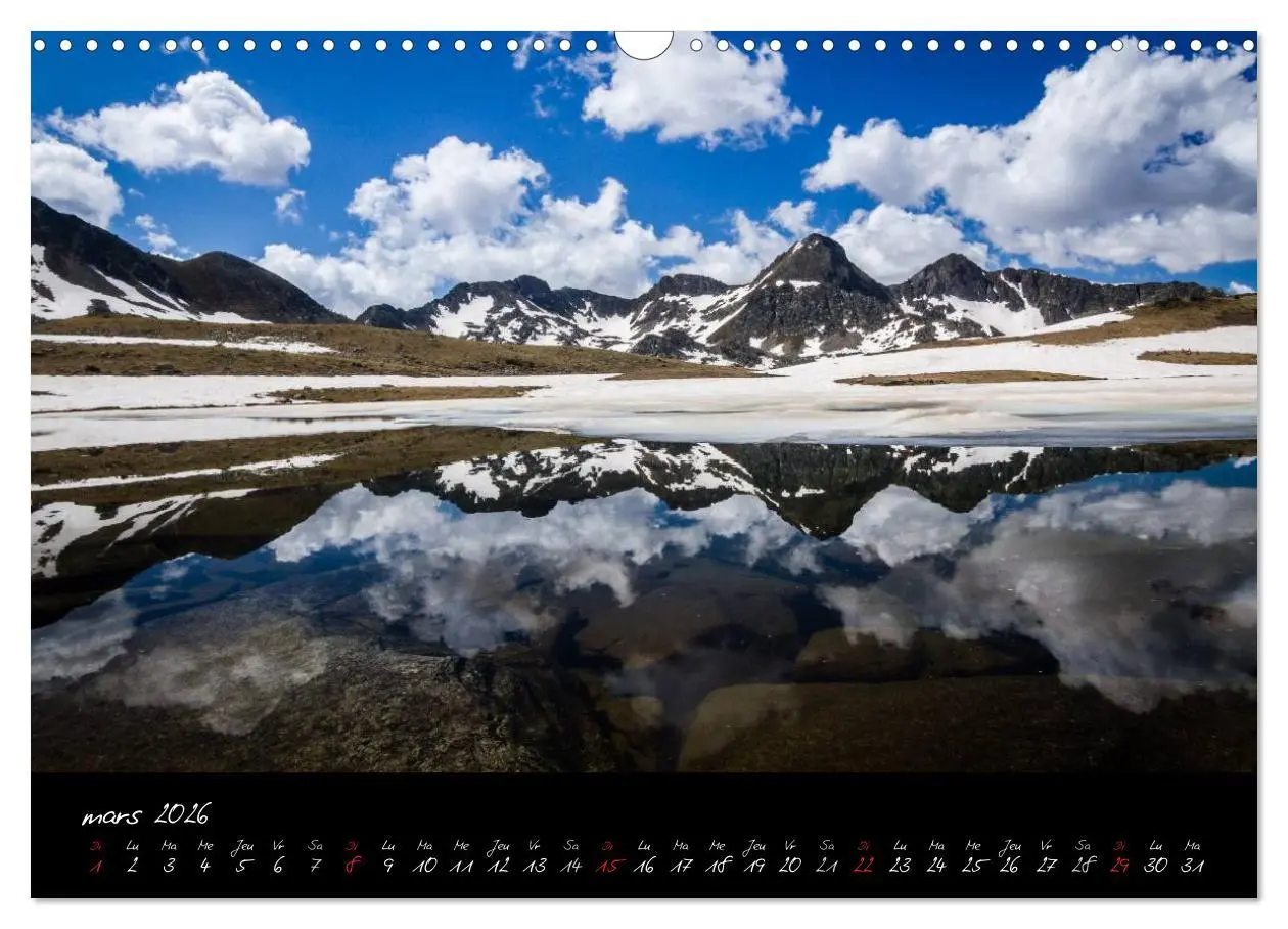 Bild: 9783516571561 | Miroirs des Pyrénées Catalanes (Calendrier mural 2026 DIN A3...