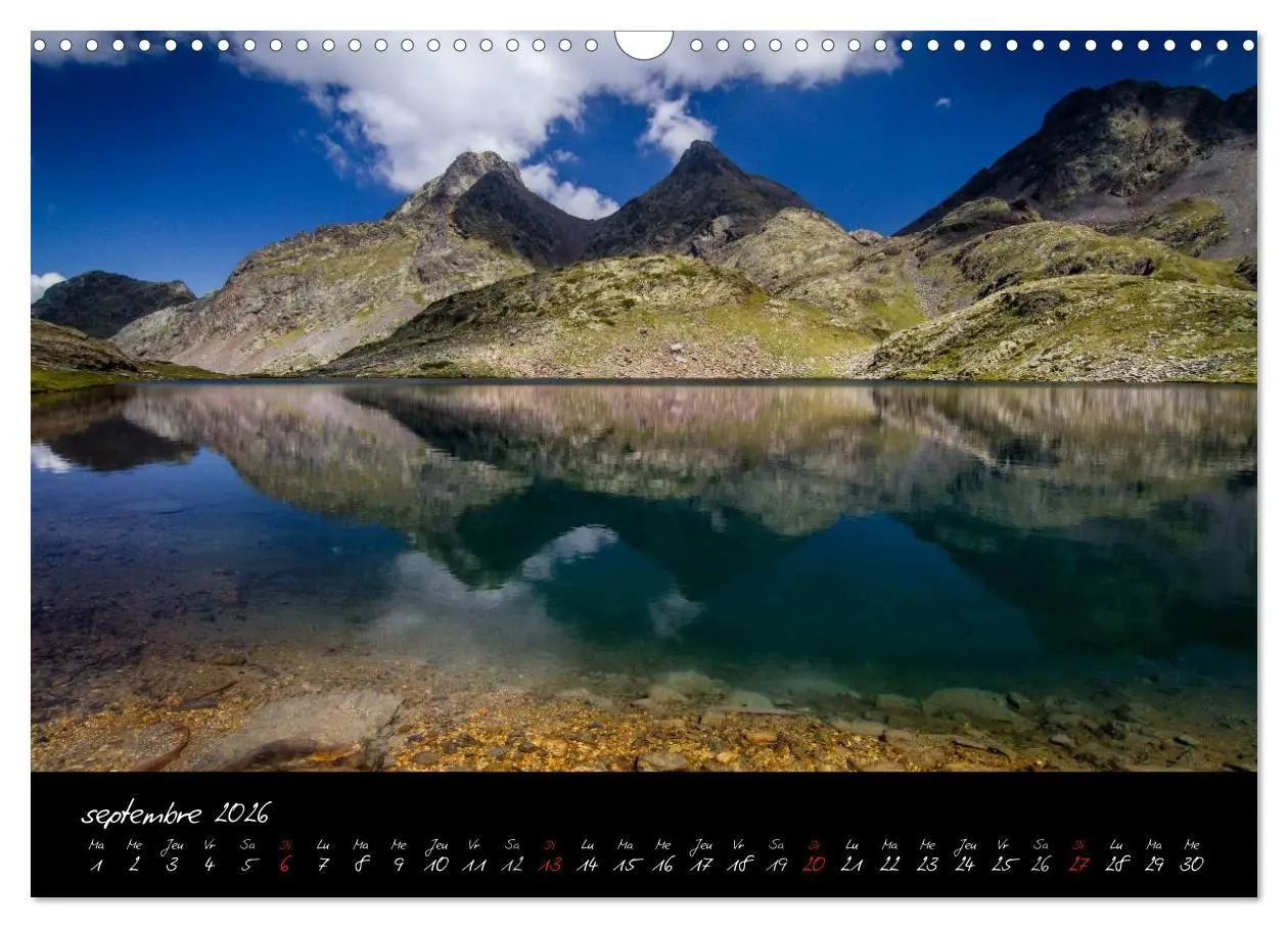 Bild: 9783516571561 | Miroirs des Pyrénées Catalanes (Calendrier mural 2026 DIN A3...