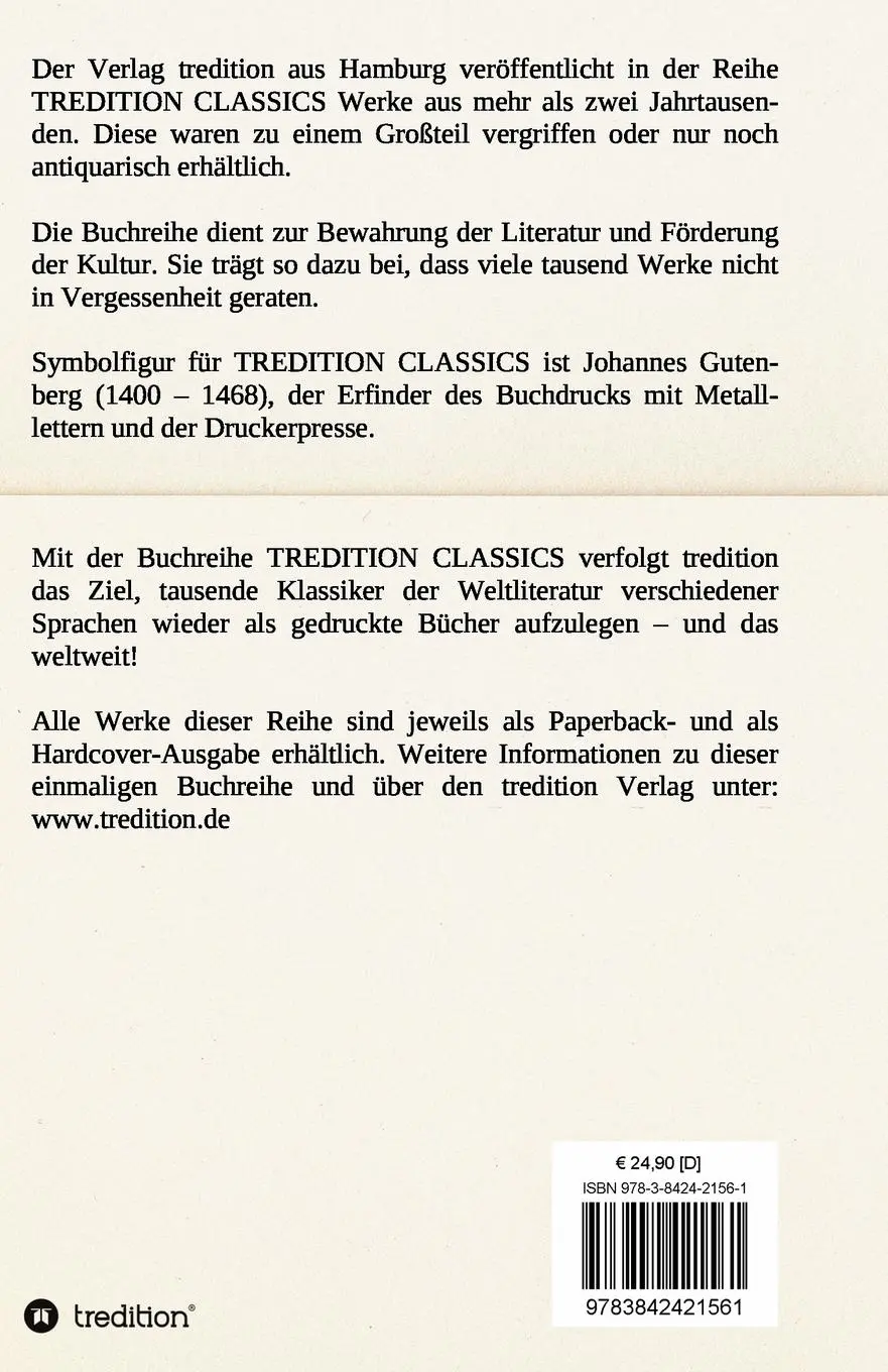 Rückseite: 9783842421561 | Fragmente 1882-1885, Band 4 | Friedrich Wilhelm Nietzsche | Buch