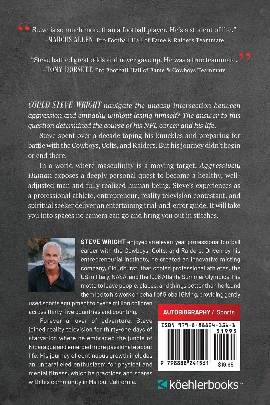 Rückseite: 9798888241561 | Aggressively Human | Steve Wright (u. a.) | Taschenbuch | Englisch