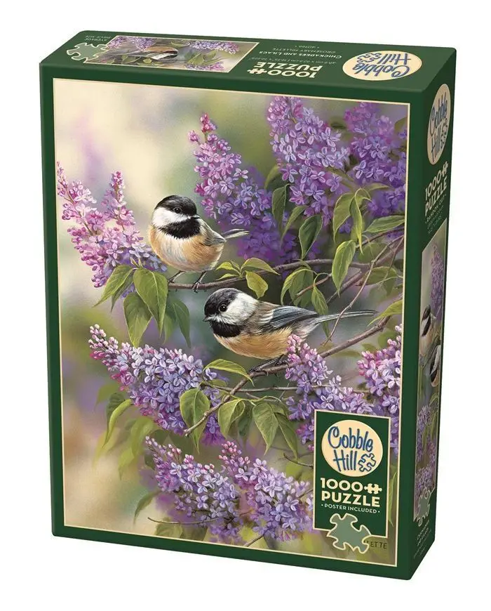 Cover: 625012401661 | COBBLE HILL PUZZLES - Meisen und Flieder 1000 Teile | Spiel | 3840166