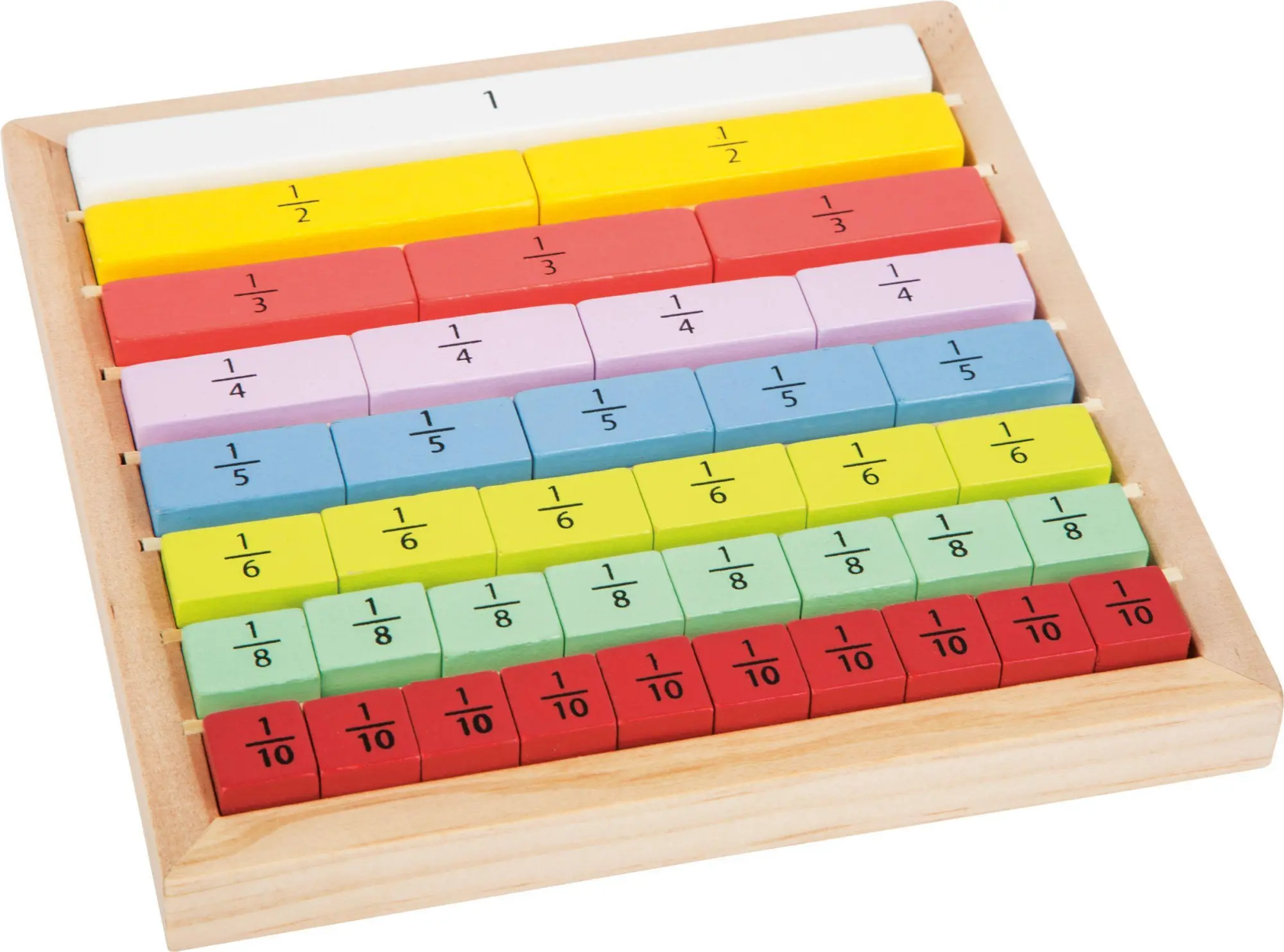 Bild: 4020972111661 | Bruchrechnung "Educate" | small foot | Spiel | 11166 | Deutsch | 2022