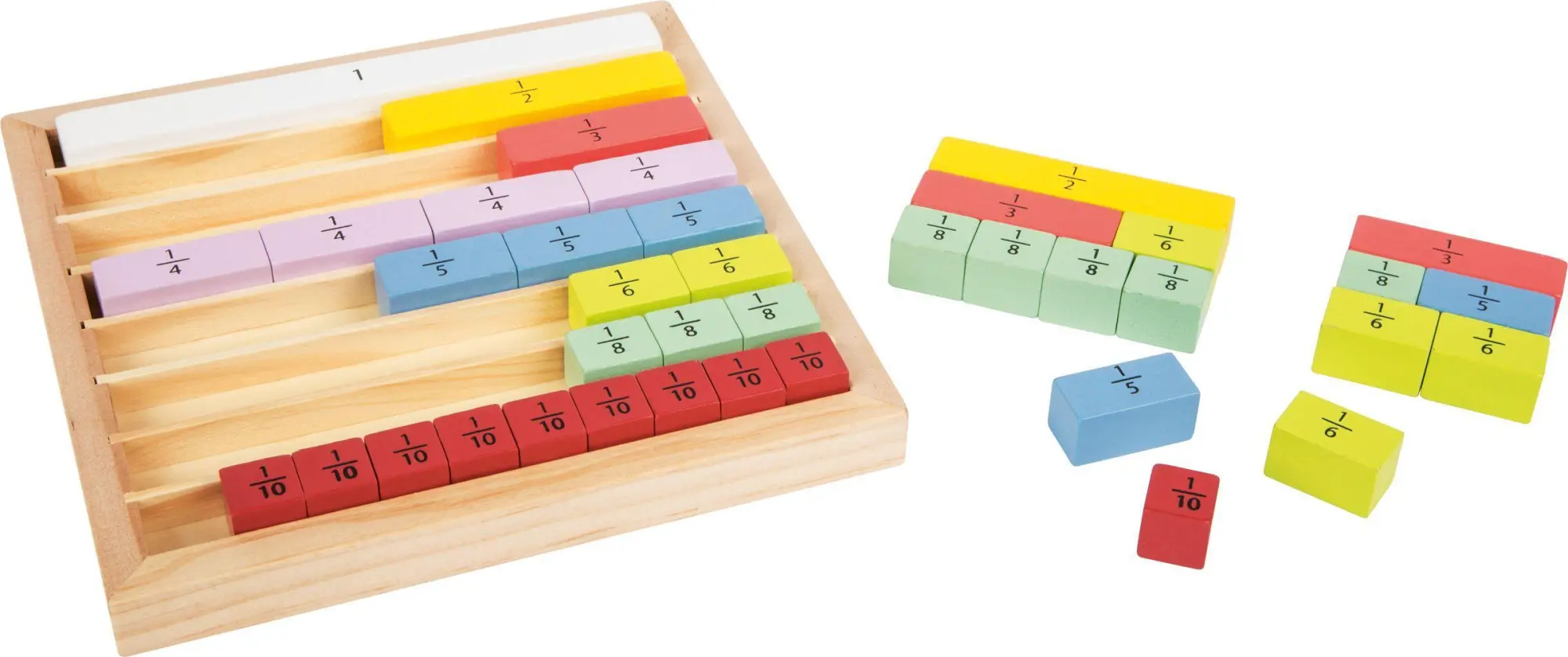 Bild: 4020972111661 | Bruchrechnung "Educate" | small foot | Spiel | 11166 | Deutsch | 2022
