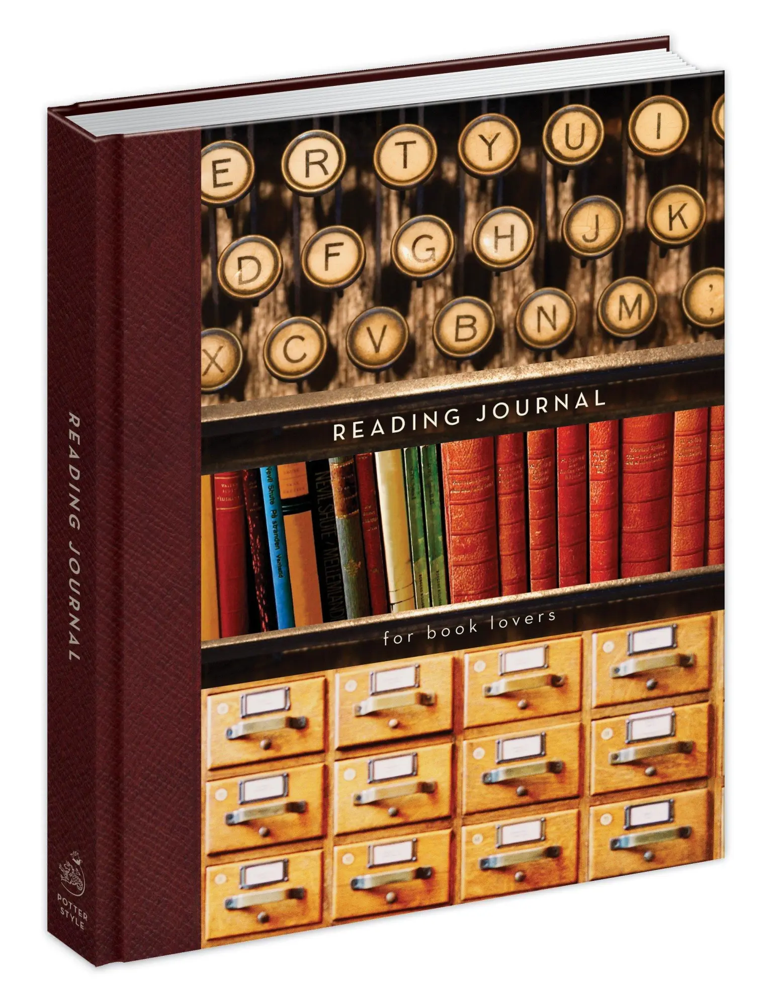 Cover: 9780307591661 | Reading Journal | For Book Lovers | Potter Gift | Buch | Blankobuch