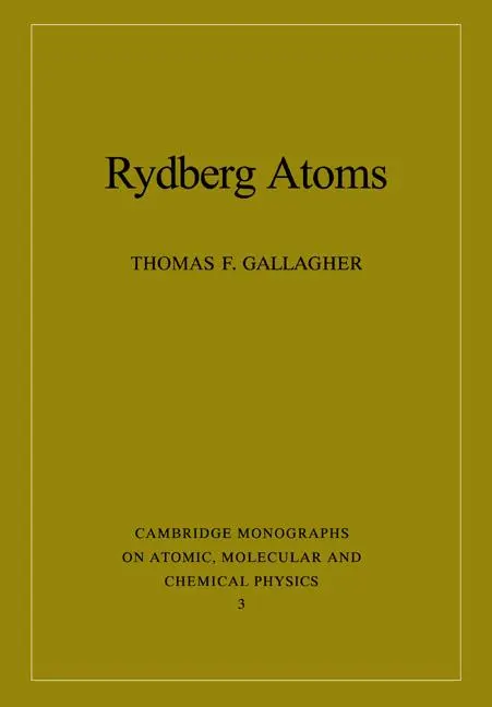 Cover: 9780521021661 | Rydberg Atoms | Thomas F. Gallagher | Taschenbuch | Paperback | 2005