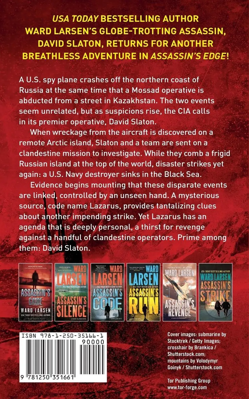 Rückseite: 9781250351661 | Assassin's Edge | Ward Larsen | Taschenbuch | Englisch | 2023