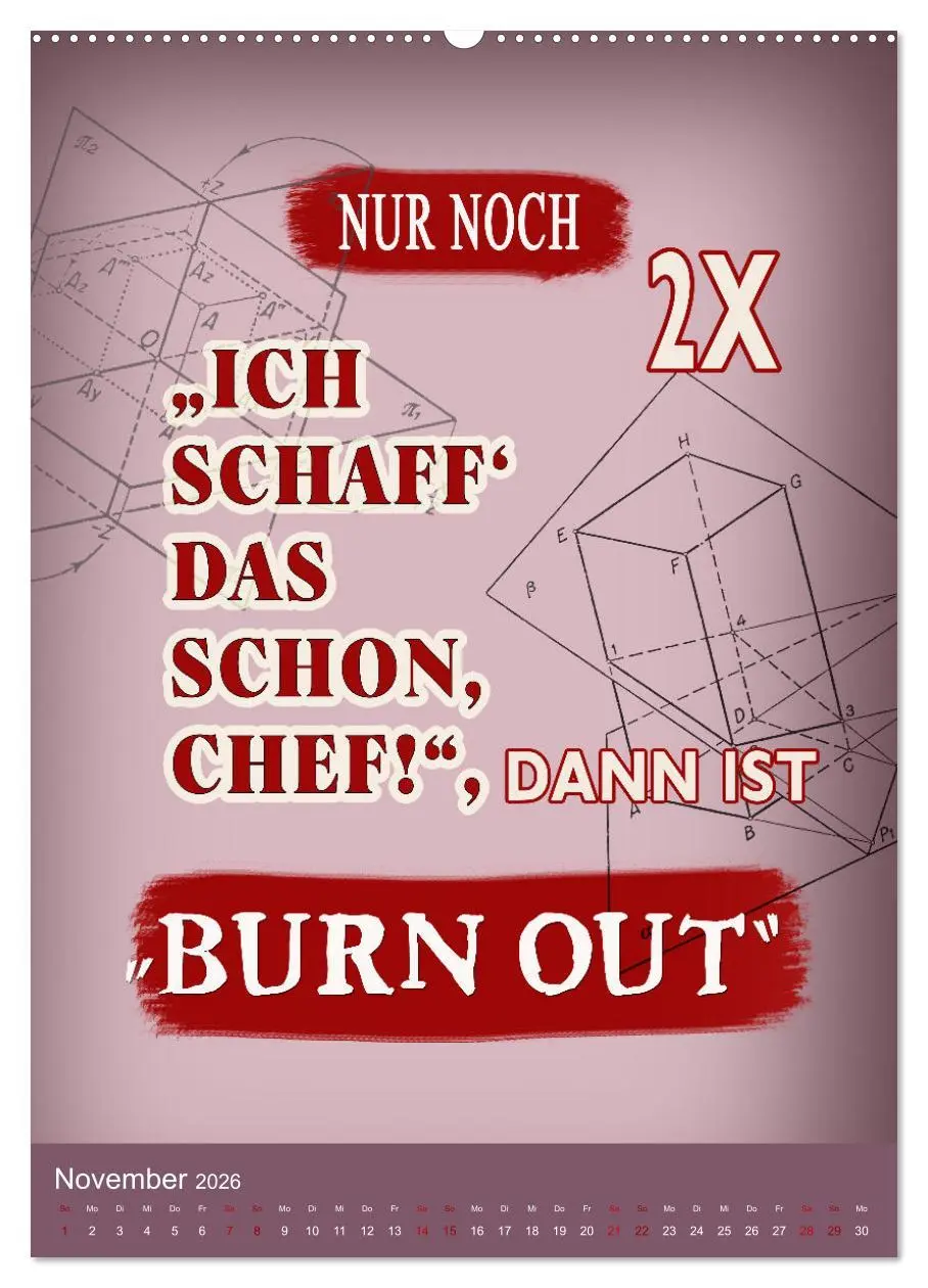 Bild: 9783516251661 | Büro und so ... (hochwertiger Premium Wandkalender 2026 DIN A2...