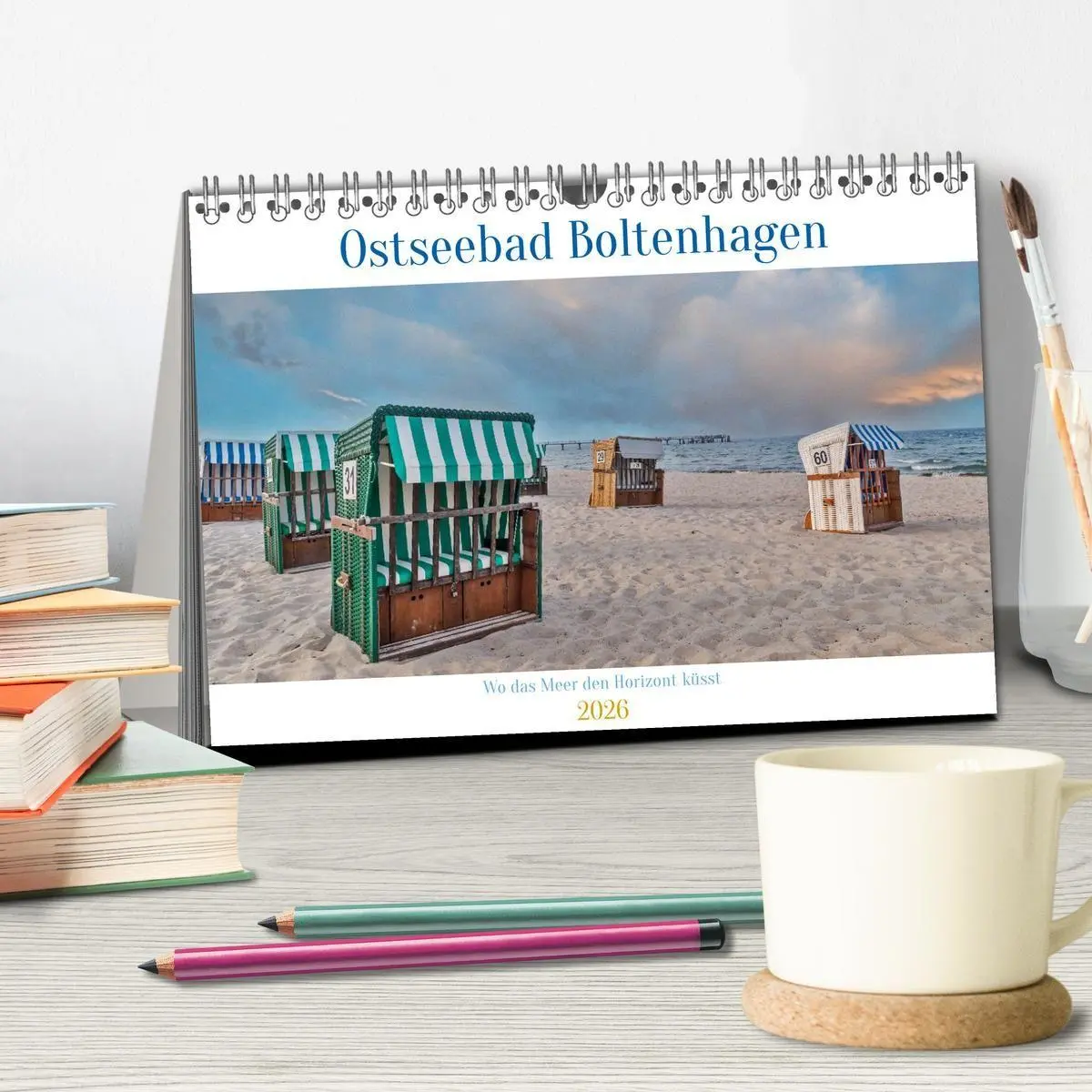 Bild: 9783516701661 | Ostseebad Boltenhagen (Tischkalender 2026 DIN A5 quer), CALVENDO...