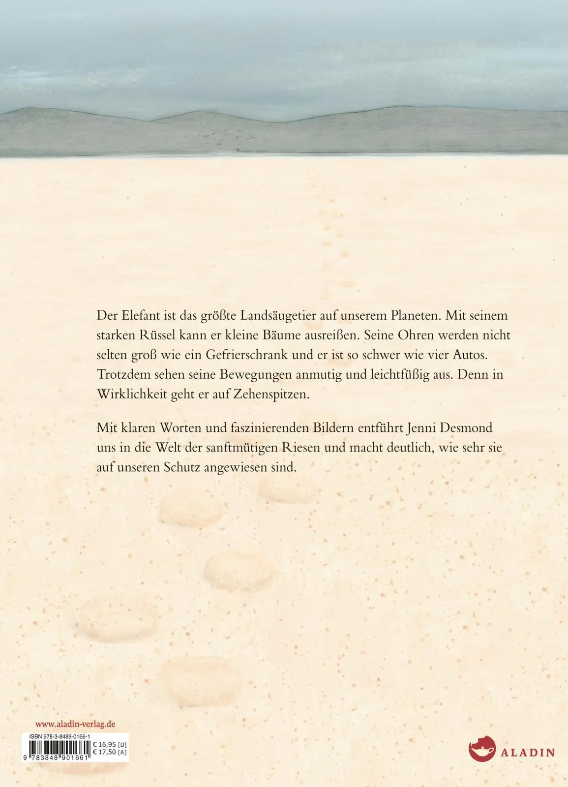 Rückseite: 9783848901661 | Der Elefant | Jenni Desmond | Buch | 48 S. | Deutsch | 2019 | Aladin