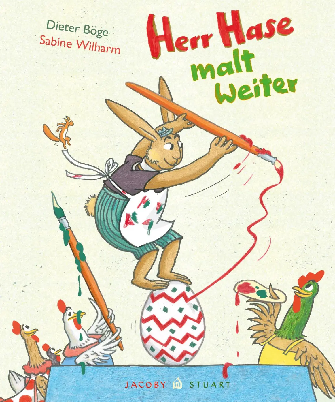 Cover: 9783964281661 | Herr Hase malt weiter | Dieter Böge | Buch | 40 S. | Deutsch | 2023