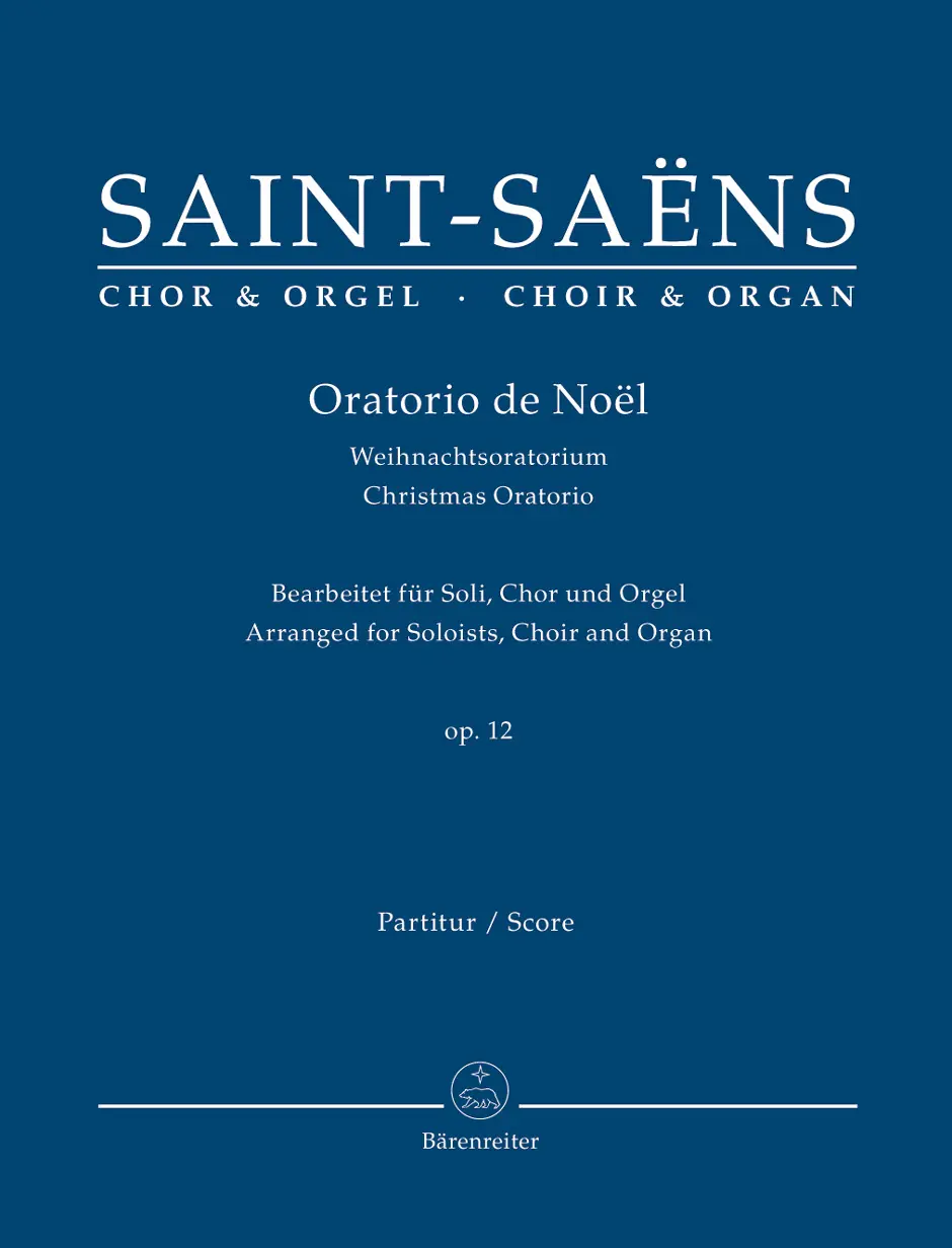 Cover: 9790006521661 | Weihnachtsoratorium op.12, Orgelauszug | Camille Saint-Saëns | Deutsch