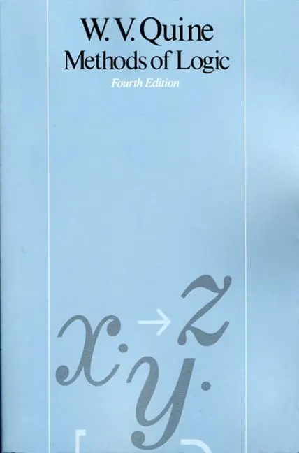 Cover: 9780674571761 | Methods of Logic | Fourth Edition | Willard van Orman Quine | Buch