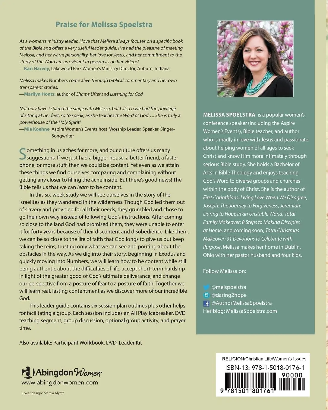 Rückseite: 9781501801761 | Numbers - Women's Bible Study Leader Guide | Melissa Spoelstra | Buch