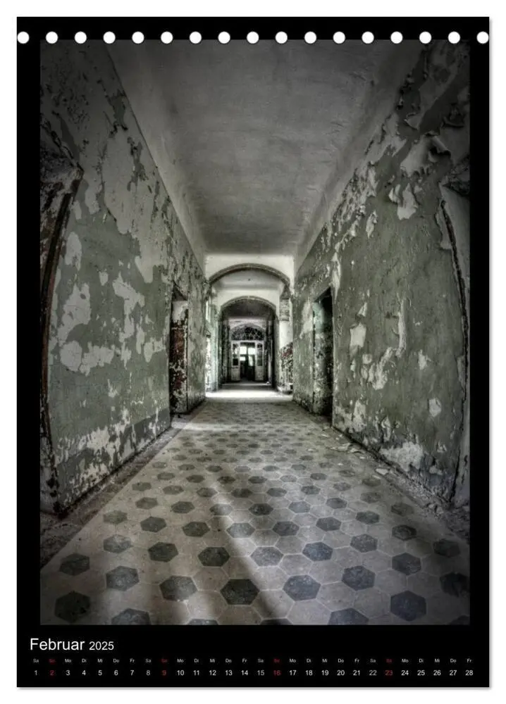 Bild: 9783457081761 | Lost Places Vergessene Orte (Tischkalender 2025 DIN A5 hoch),...