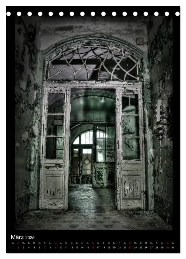 Bild: 9783457081761 | Lost Places Vergessene Orte (Tischkalender 2025 DIN A5 hoch),...