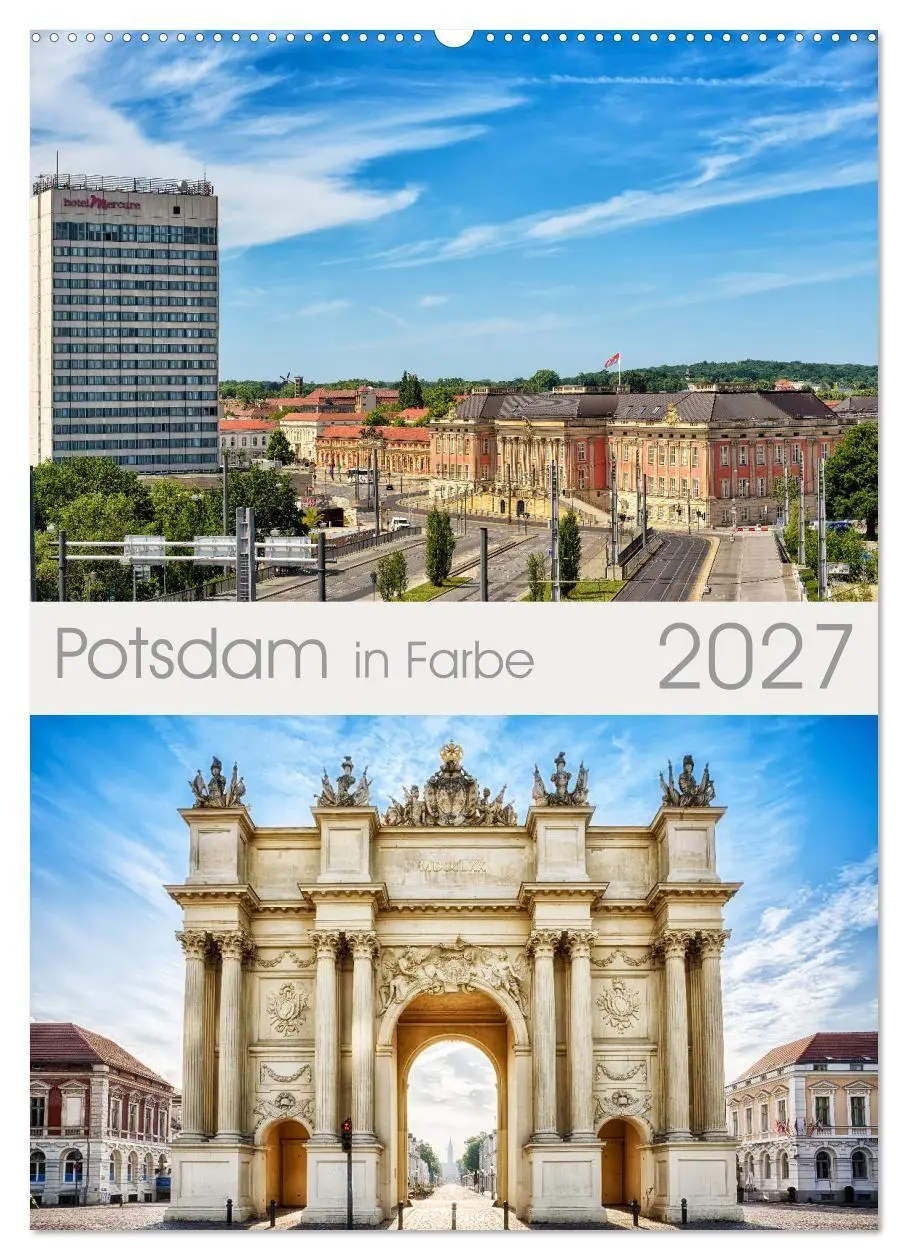 Cover: 9783569711761 | Potsdam in Farbe (Wandkalender 2027 DIN A2 hoch), CALVENDO...