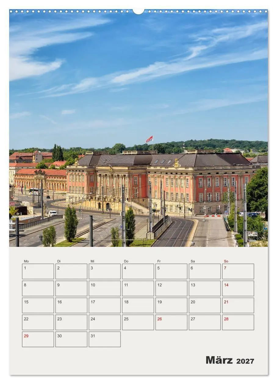Bild: 9783569711761 | Potsdam in Farbe (Wandkalender 2027 DIN A2 hoch), CALVENDO...