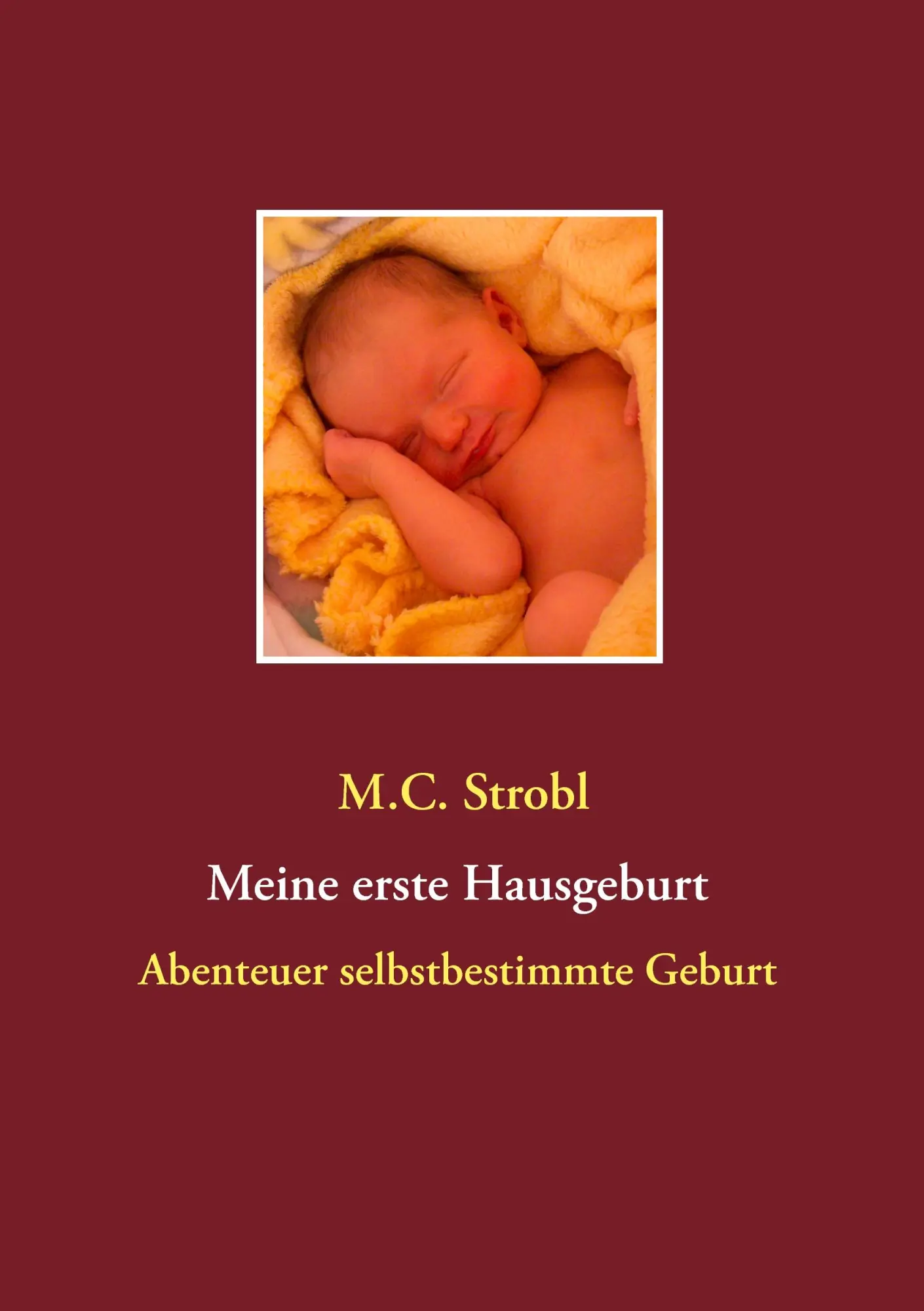 Cover: 9783739231761 | Meine erste Hausgeburt | Maria kommt zur Welt | M. C. Strobl | Buch