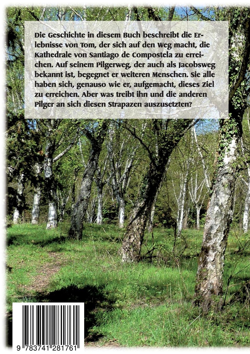 Rückseite: 9783741281761 | Gespräche auf dem Weg nach Santiago de Compostela | Peter Wandler