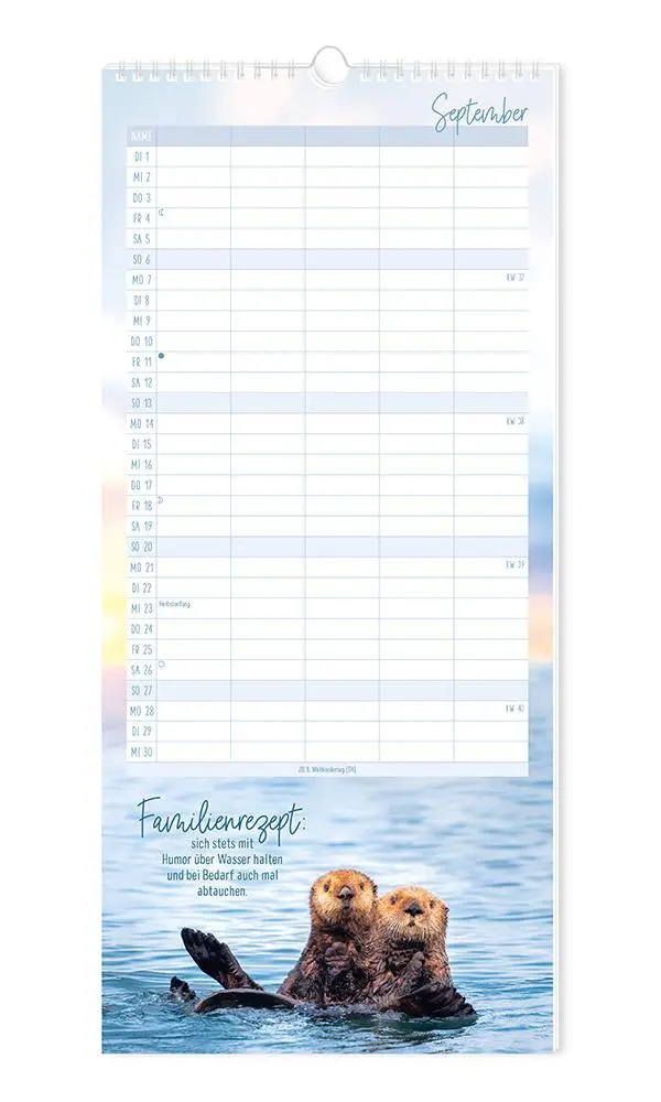 Bild: 9783986361761 | Familienplaner 2026 Classic | Familienplaner | Original | Kalender