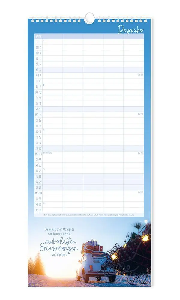 Bild: 9783986361761 | Familienplaner 2026 Classic | Familienplaner | Original | Kalender