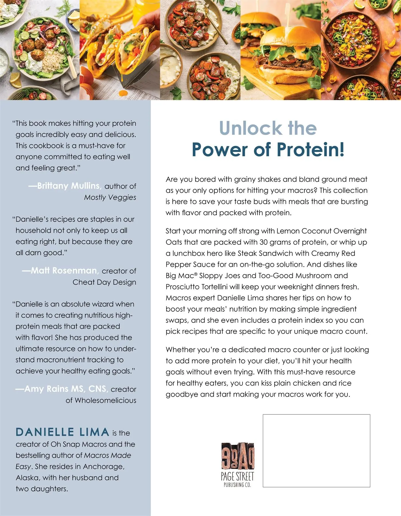Rückseite: 9798890031761 | High-Protein Macros Made Easy | Danielle Lima | Taschenbuch | Englisch