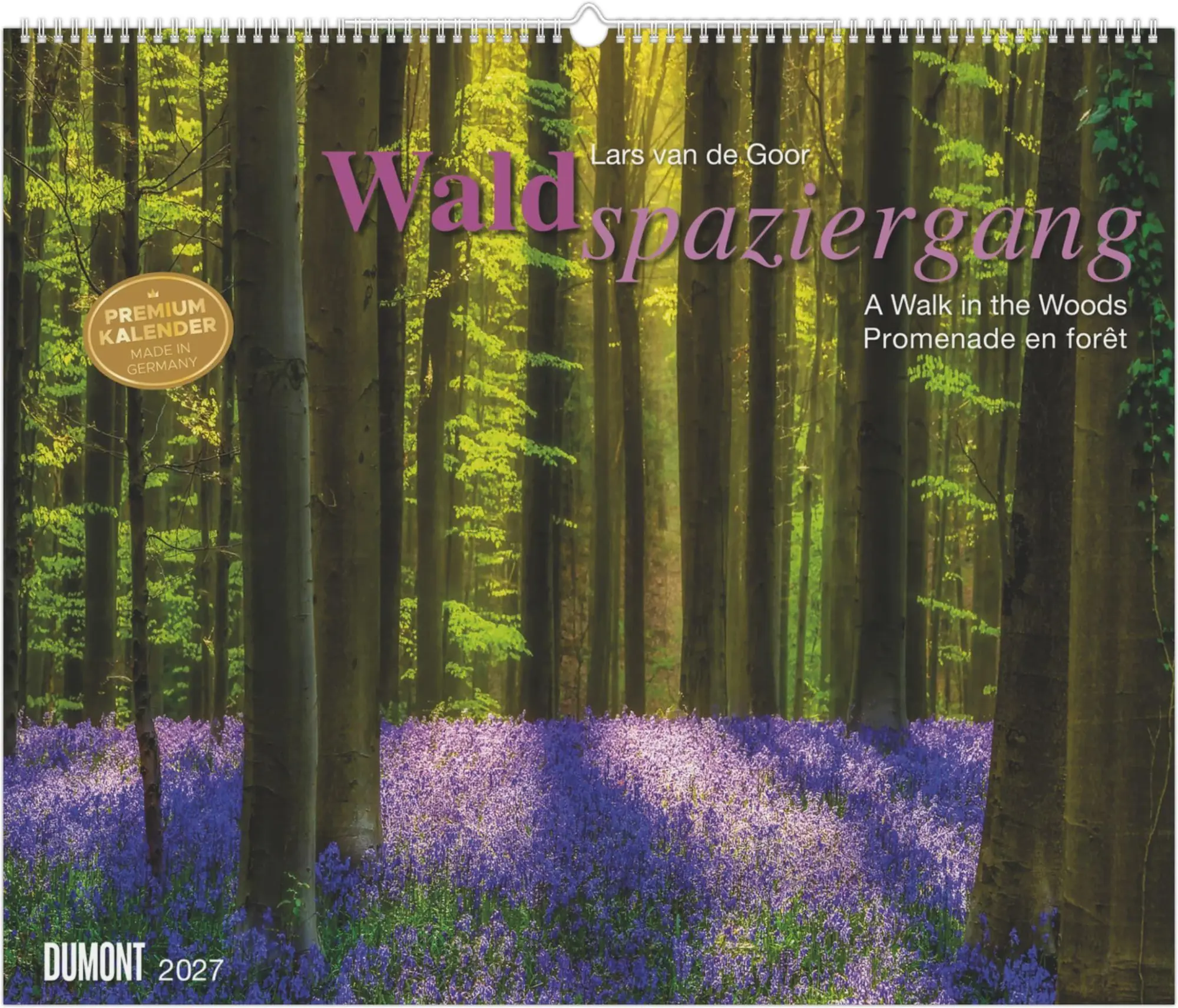 Cover: 4069095011861 | Waldspaziergang 2027 | Lars van de Goor | Kalender | DuMont (Kalender)