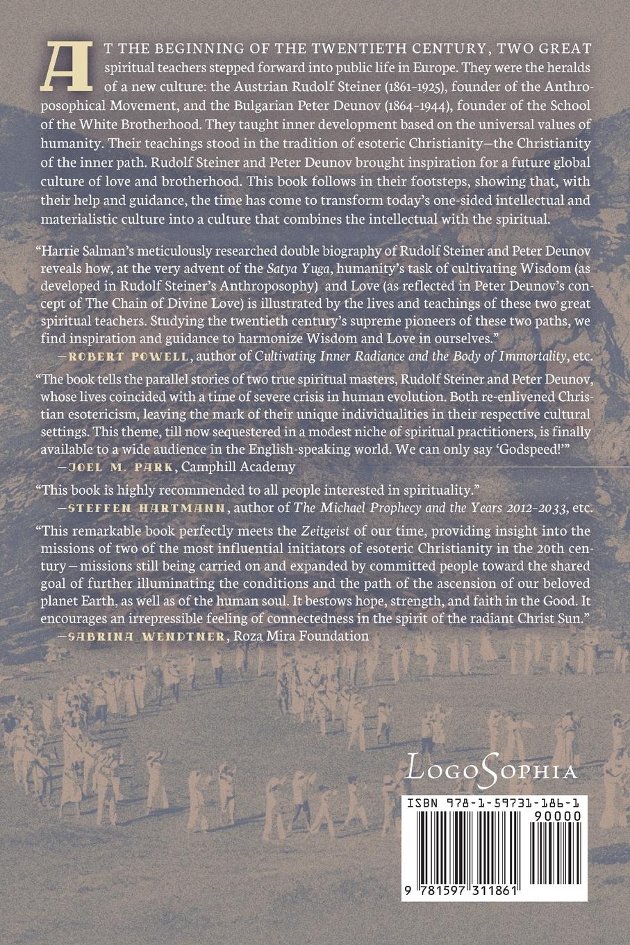 Rückseite: 9781597311861 | Rudolf Steiner and Peter Deunov | Harrie Salman | Taschenbuch | 2023