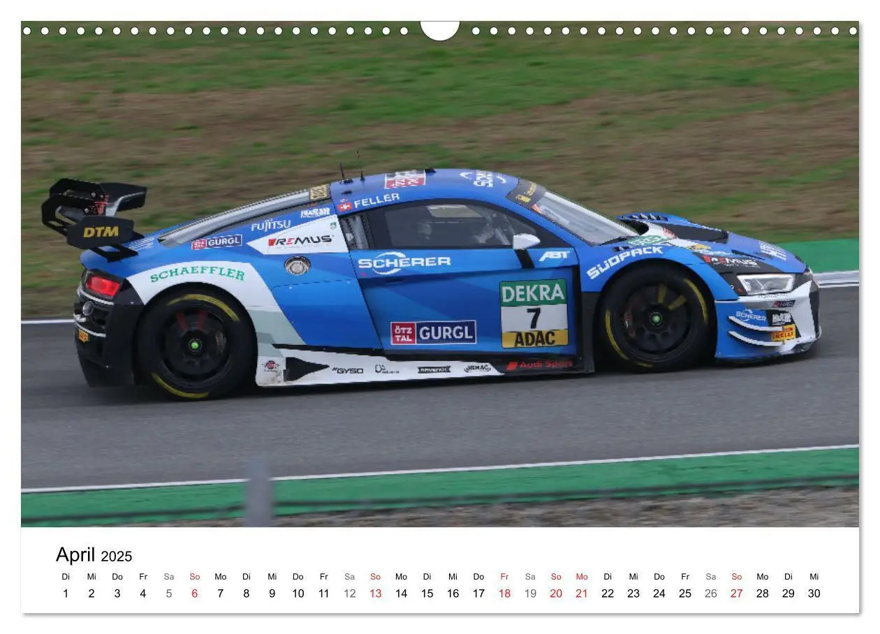 Bild: 9783457141861 | Deutsche Tourenwagen (Wandkalender 2025 DIN A3 quer), CALVENDO...