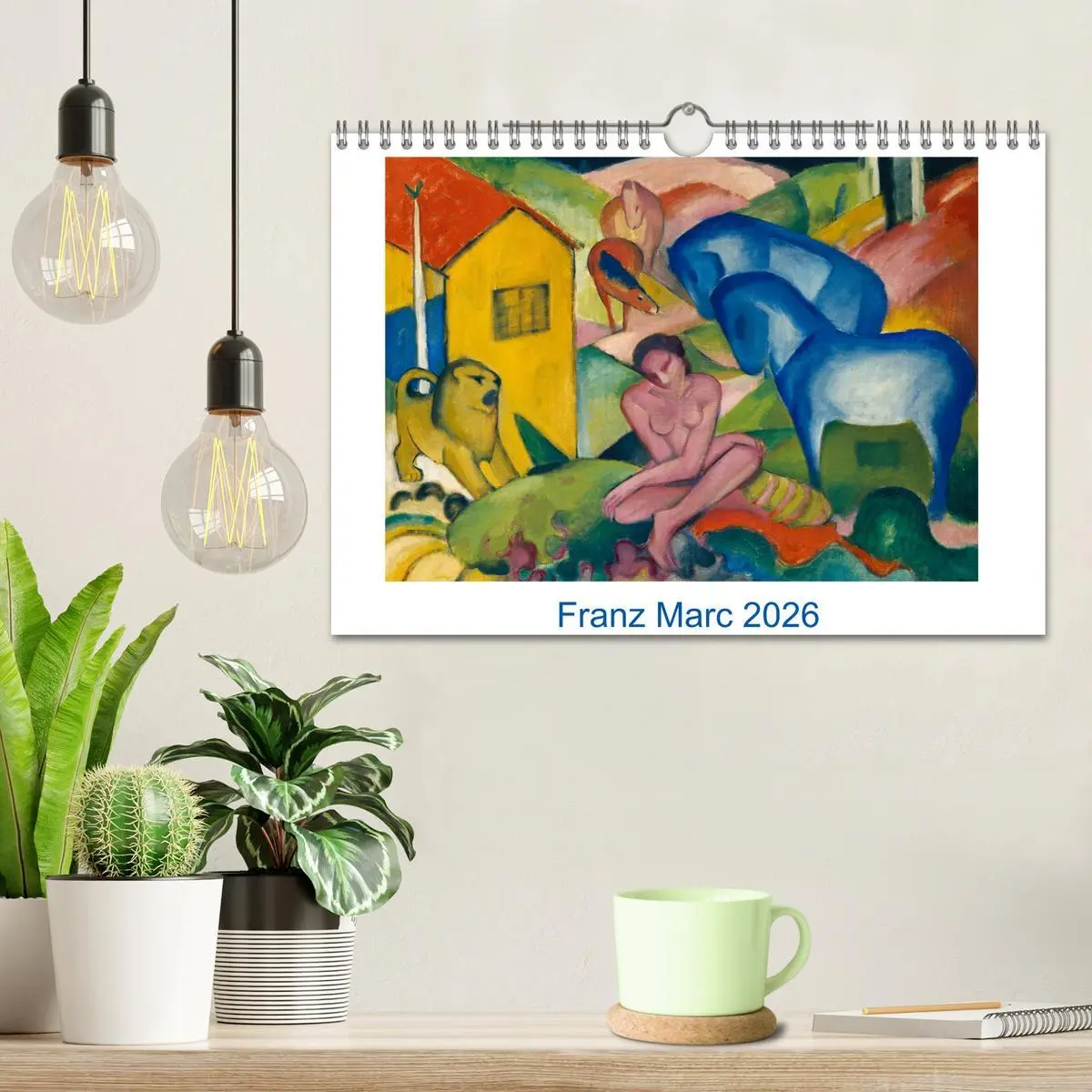Bild: 9783457831861 | Franz Marc 2026 (Wandkalender 2026 DIN A4 quer), CALVENDO...