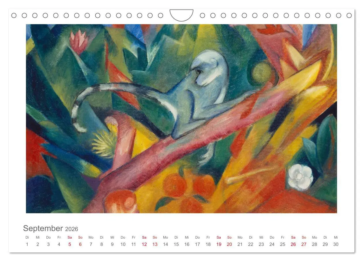 Bild: 9783457831861 | Franz Marc 2026 (Wandkalender 2026 DIN A4 quer), CALVENDO...
