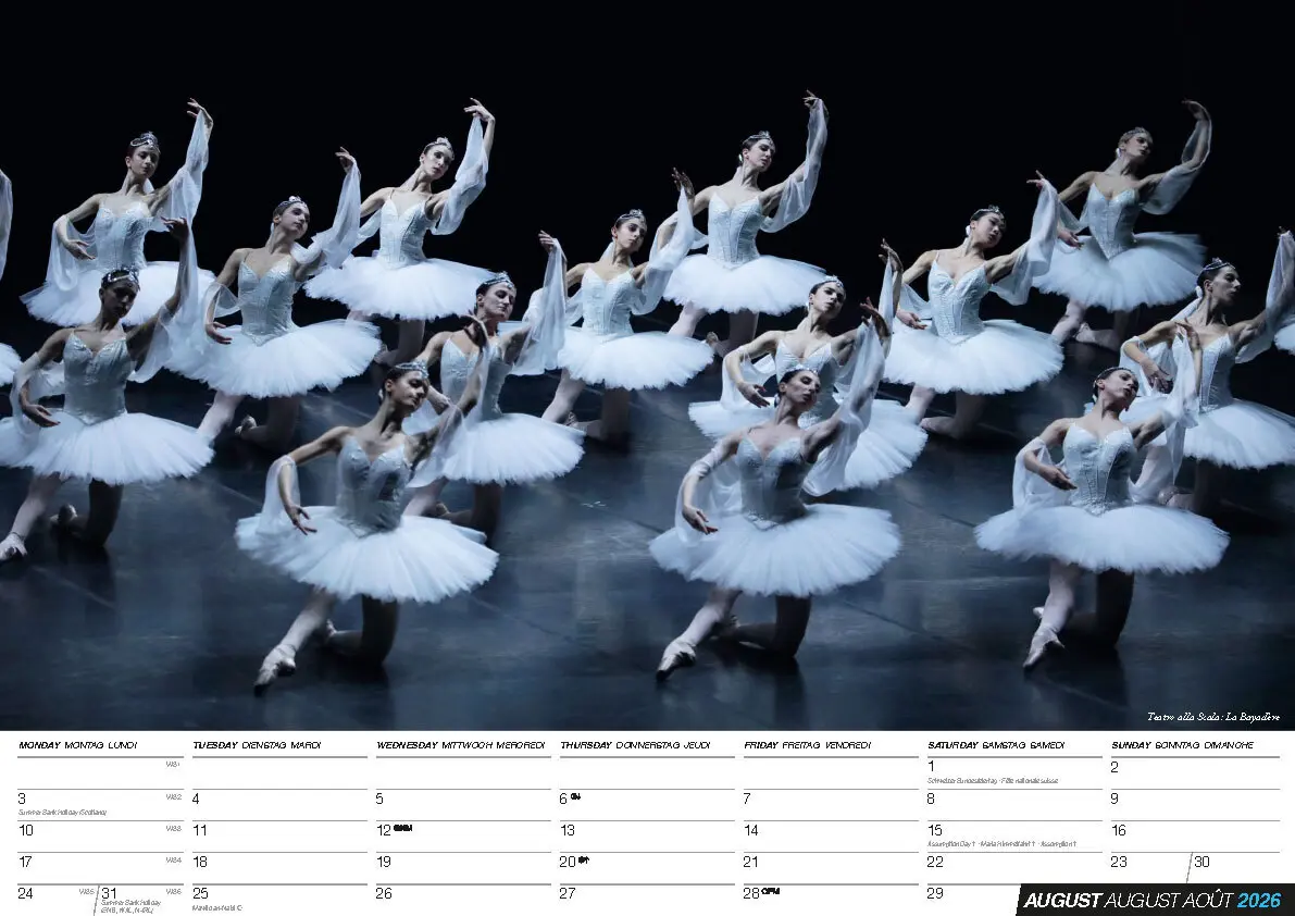 Bild: 9798893611861 | Ballett Kalender 2026 | Kalender | 14 S. | Deutsch | 2026